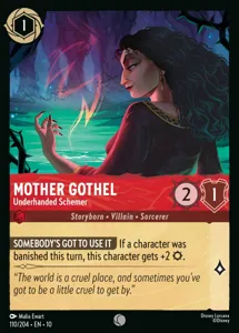 Mother Gothel - Underhanded Schemer