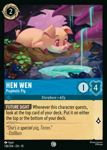 Hen Wen - Prophetic Pig