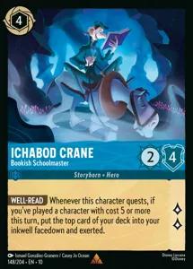 Ichabod Crane - Bookish Schoolmaster
