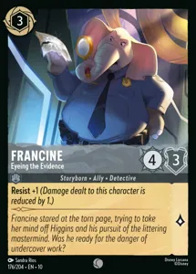 Francine - Eyeing the Evidence