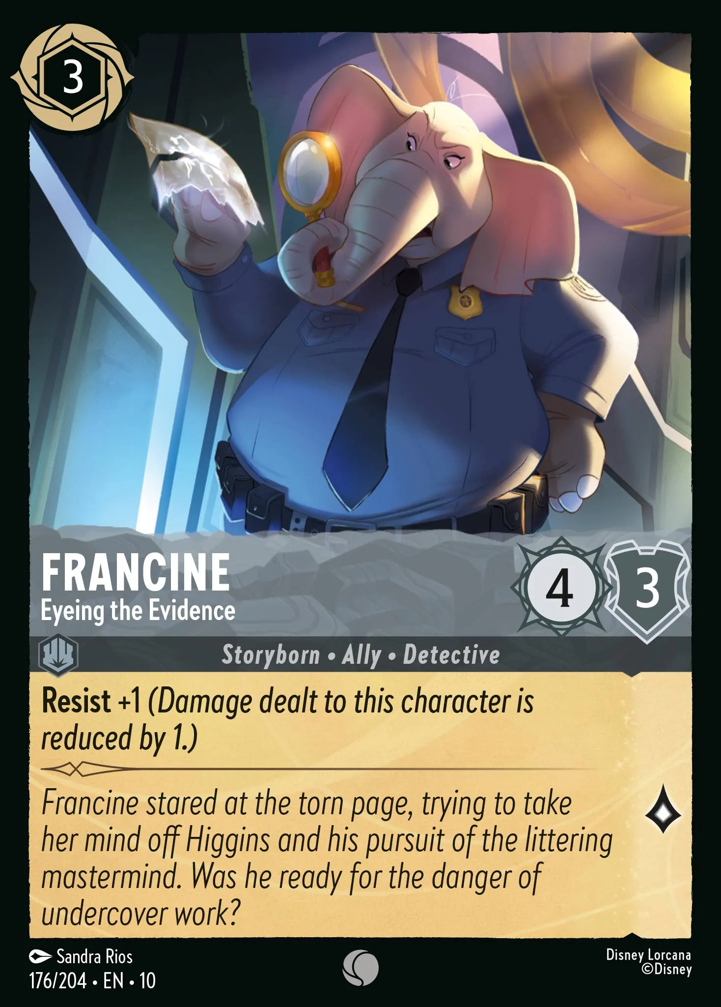 Francine - Eyeing the Evidence