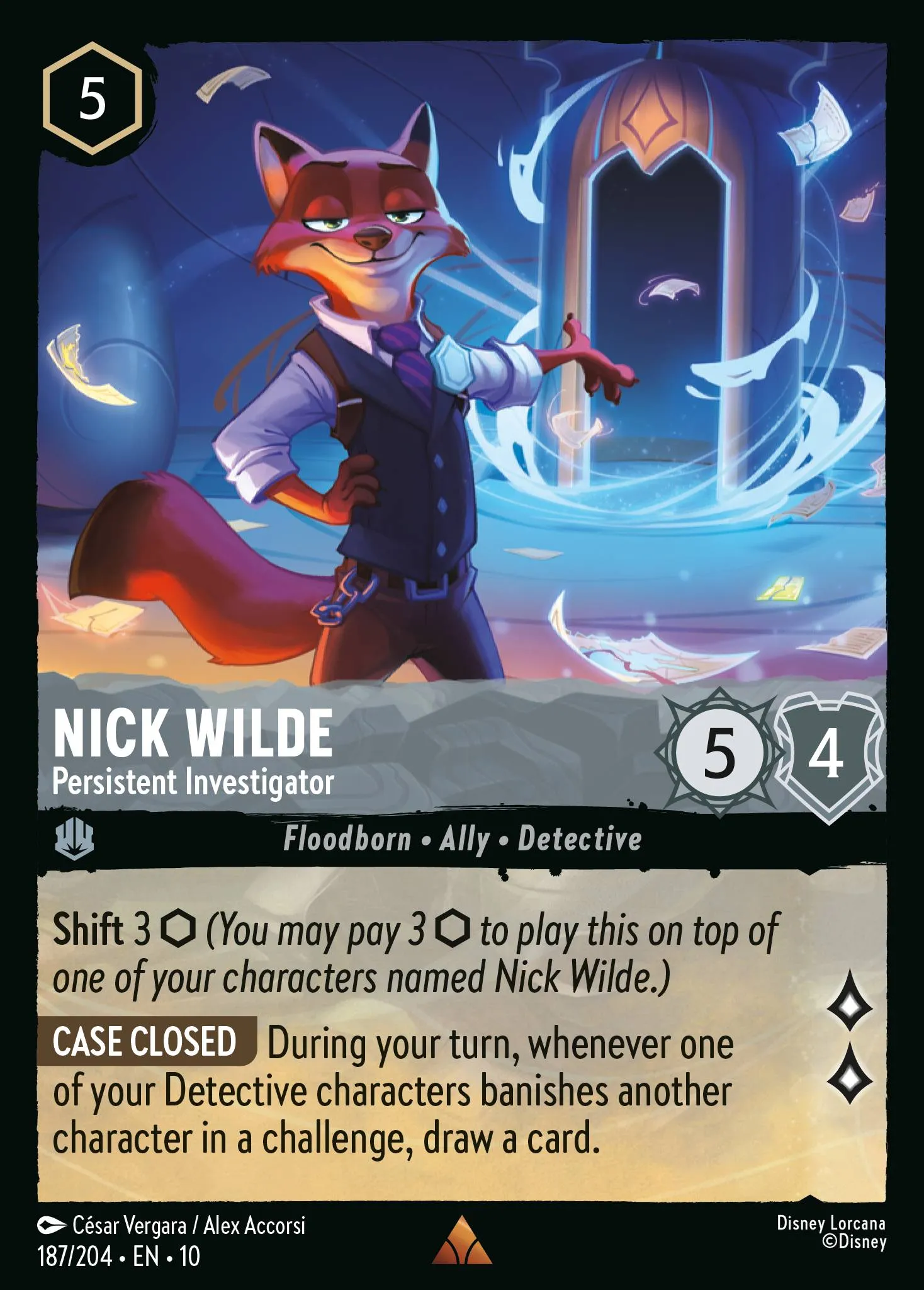Nick Wilde - Persistent Investigator