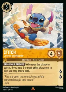 Stitch - Carefree Snowboarder