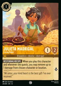 Julieta Madrigal - Caring Baker
