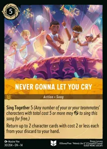Never Gonna Let You Cry