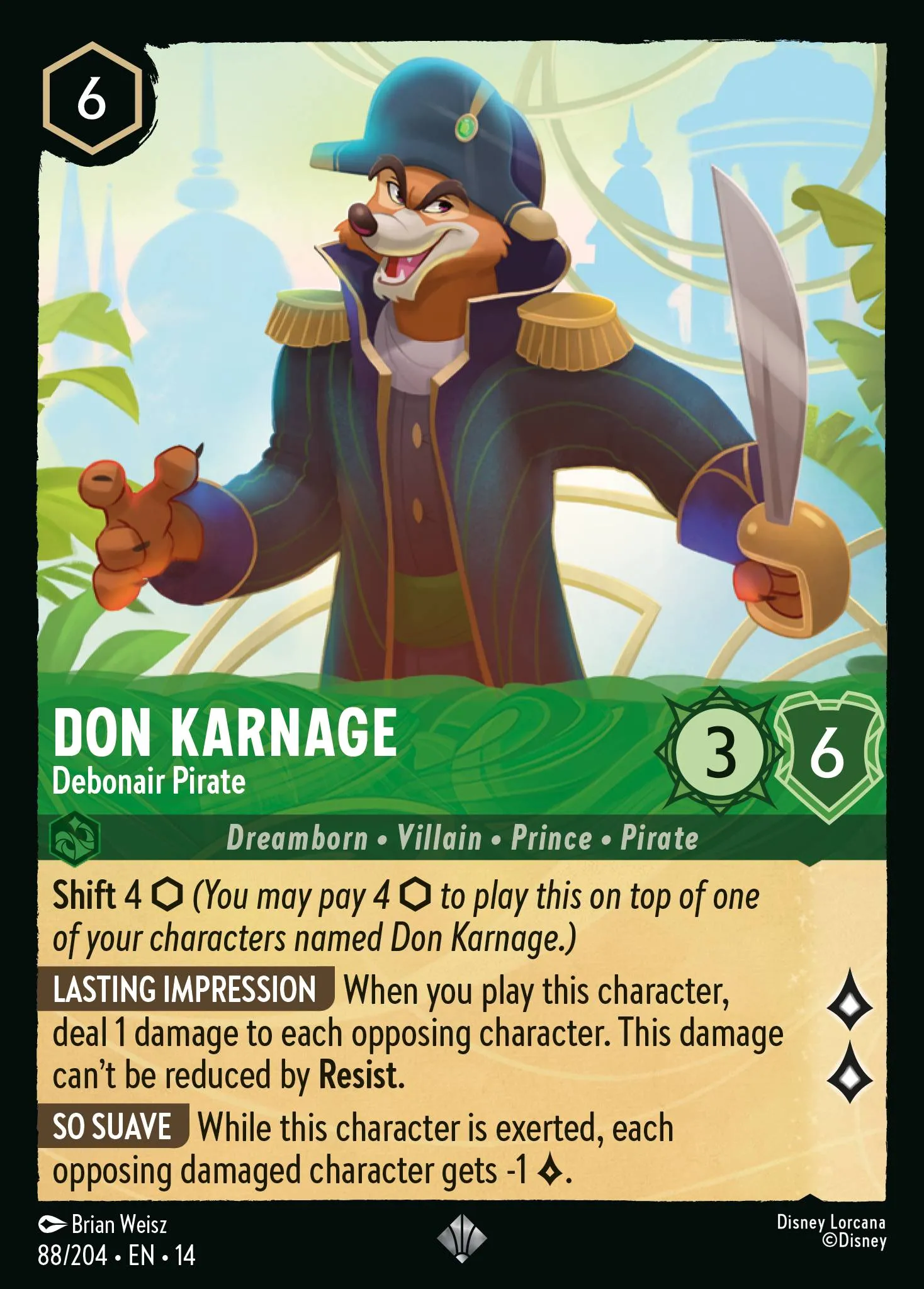 Don Karnage - Debonair Pirate
