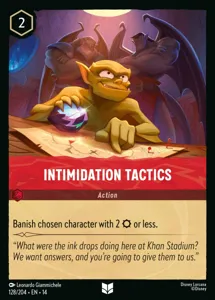 Intimidation Tactics