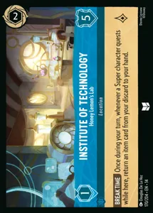 Institute of Technology - Honey Lemon's Lab