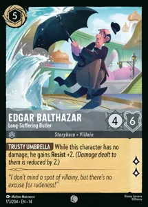 Edgar Balthazar - Long-Suffering Butler