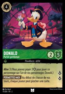 Donald : Parfait gentleman