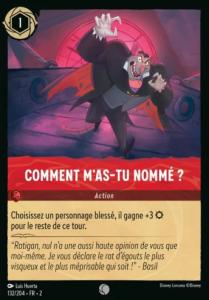Comment m'as-tu nommé ?
