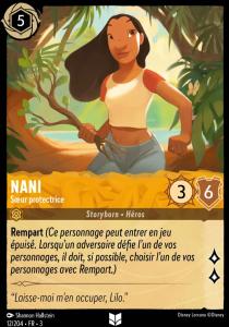 Nani - Sœur protectrice