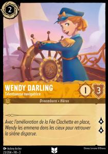 Wendy Darling - Talentueuse navigatrice