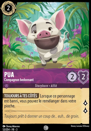 Pua - Compagnon bedonnant