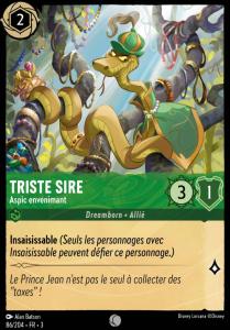 Triste Sire - Aspic envenimant