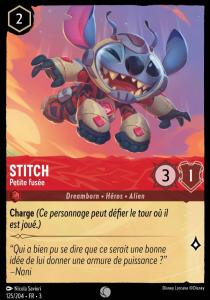 Stitch - Petite fusée