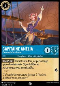 Capitaine Amélia - Commande le vaisseau