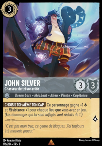 John Silver - Chasseur de trésor avide