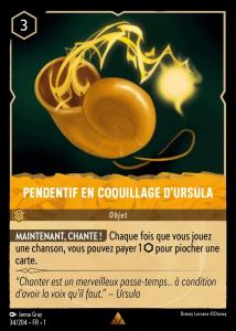 Pendentif en coquillage d’Ursula