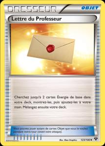 Lettre du Professeur