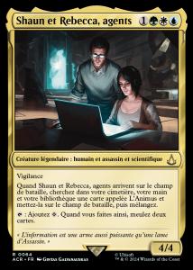 Shaun et Rebecca, agents