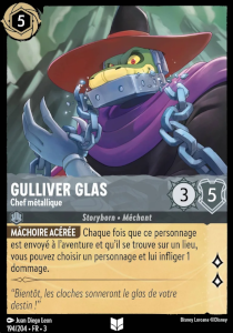 Gulliver Glas - Chef métallique