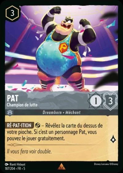 Pat - Champion de lutte (Français)