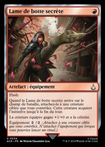 Lame de botte secrète