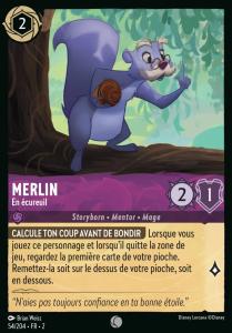 Merlin - En écureuil