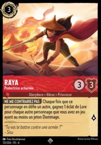 Raya - Protectrice acharnée