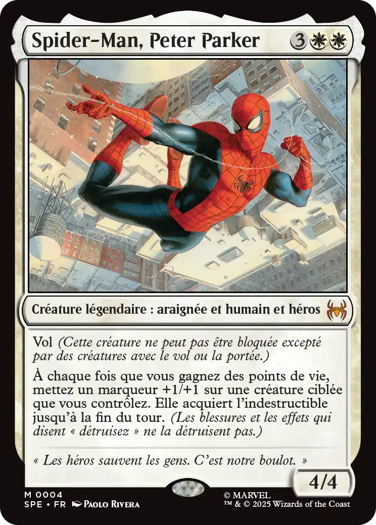 Spider-Man, Peter Parker (Française)