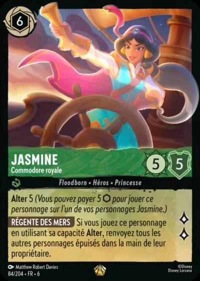 Jasmine - Commodore royale (Française)