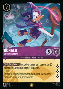 Donald - Sorcier exaspéré