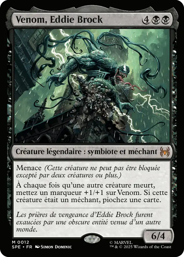 Venom, Eddie Brock (Française)