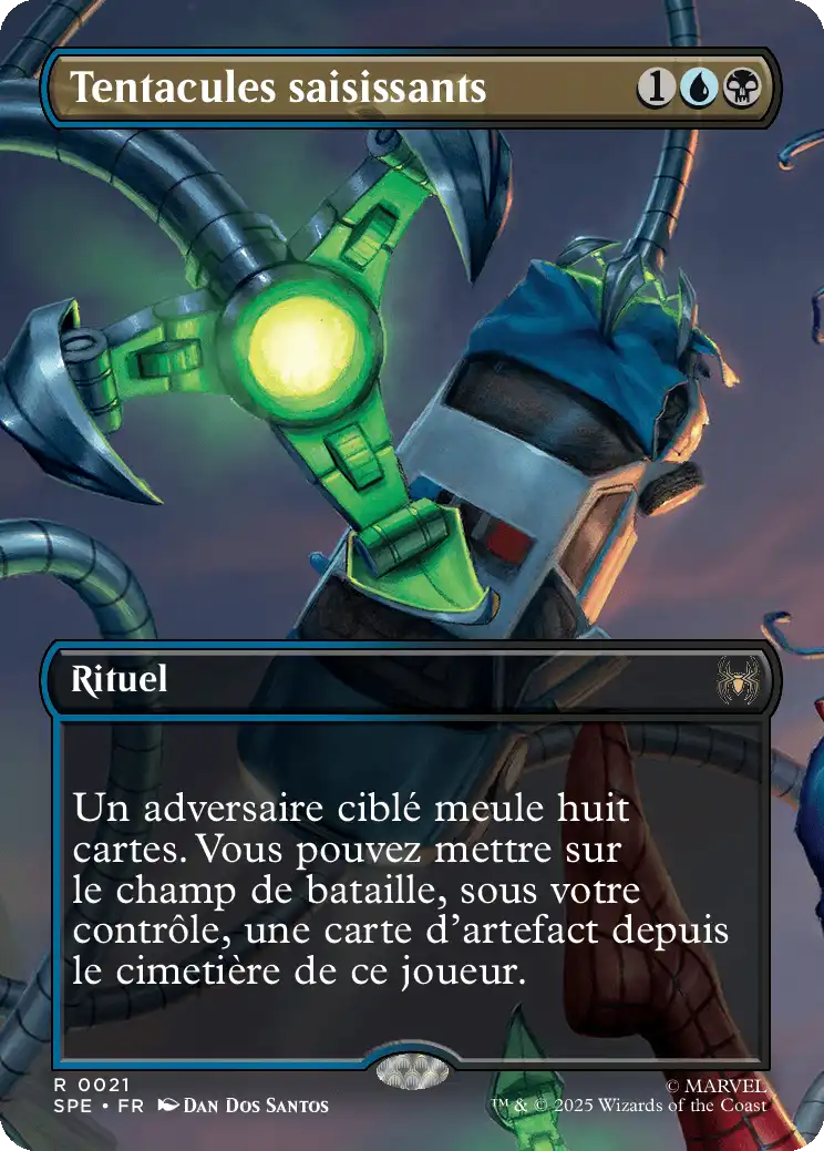 Tentacules saisissants (Française)