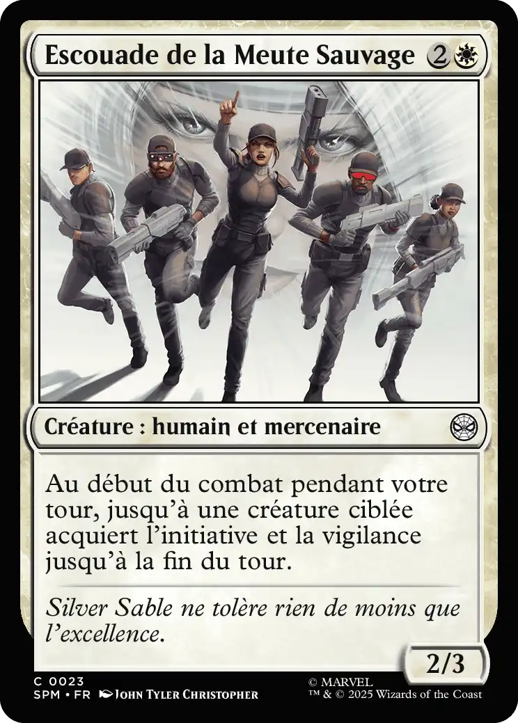 Escouade de la Meute Sauvage (Française)