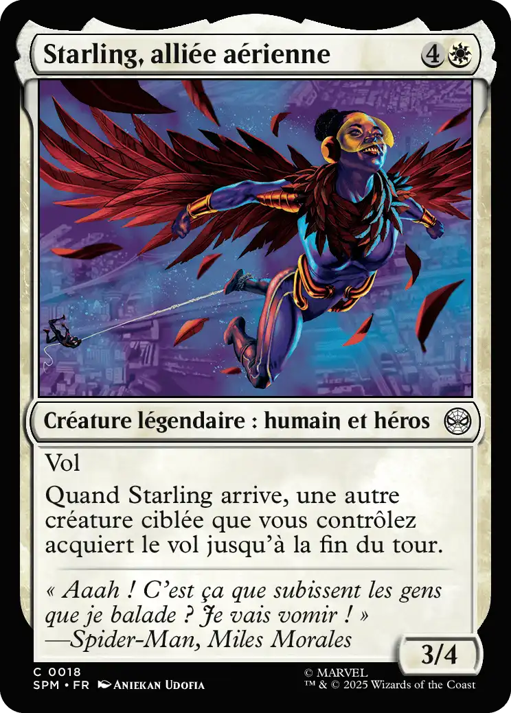 Starling, alliée aérienne (Française)