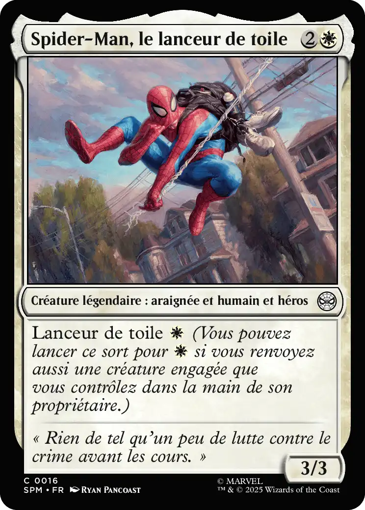 Spider-Man, le lanceur de toile (Française (brillante))