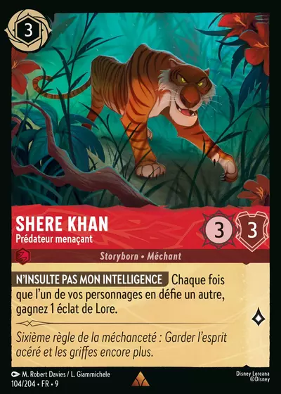 Shere Khan - Prédateur menaçant (Française)