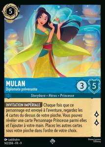 Mulan - Diplomate prévenante