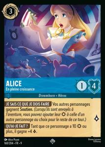 Alice - En pleine croissance