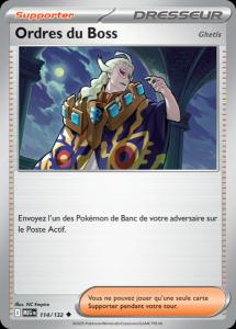 Ordres du Boss
