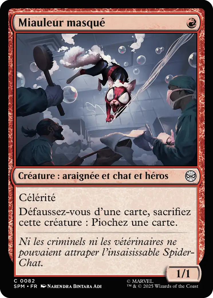 Miauleur masqué (Française)