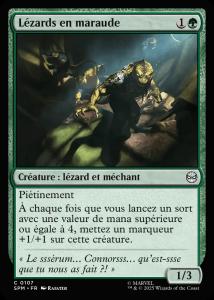 Lézards en maraude
