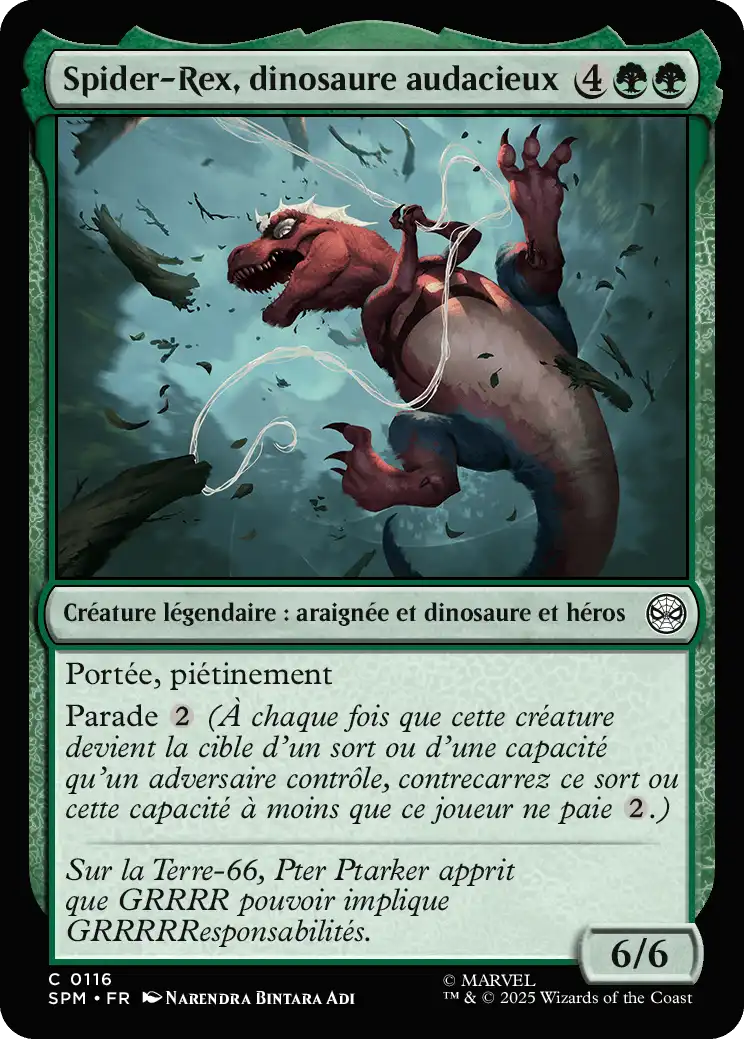 Spider-Rex, dinosaure audacieux (Française)