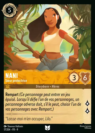 Nani - Sœur protectrice (Française)