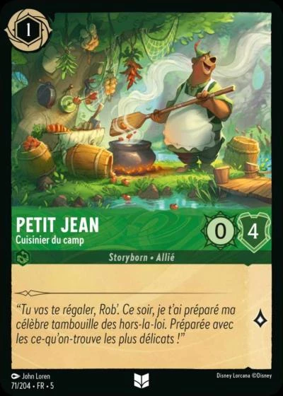 Petit Jean - Cuisinier du camp (Française)