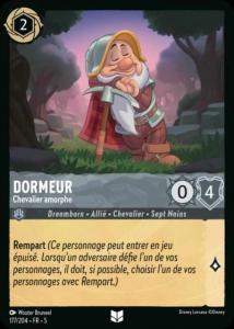 Dormeur - Chevalier amorphe