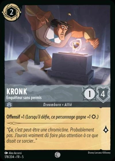 Kronk - Enquêteur sans permis (Française)