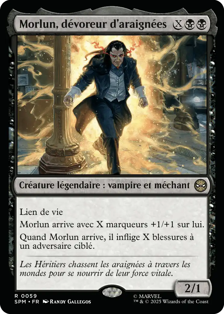 Morlun, dévoreur d'araignées (Française)